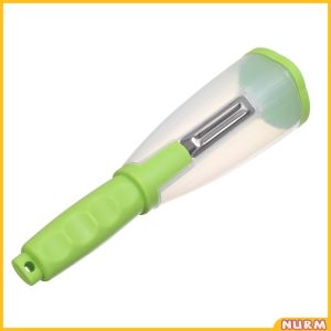 Nurm Multi-functional Stainless Steel Creative Peeler With Garbage Container For Peel fruits&vegetables