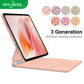 [🇹🇭Stock&COD]🚀 GOOJODOQ Magic Keyboard  เมจิกคีย์บอร์ด for iPad Pro 11 Pro 12.9 Air 4 Air 5 iPad 10th 10.9inch Air6 M2/M3 11inch Air6 M2/M3 13inch iPad Pro 2024 11inch&13inch iPad A16 11inch Wireless Bluetooth keyboard 2018-2025. 