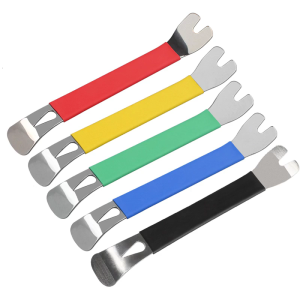 Ergonomic Nonslip Handle Water Drop Style Pry Bar Crafted from Stainless Steel for Enhanced Performance Hand Tool Tasks