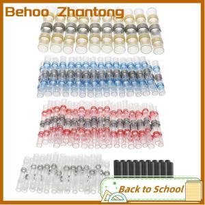 Behoo 800Pcs Solder Seal Wire Connectors Kit Heat Shrink Butt Electrical Wire Terminal