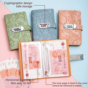 LYM Password Lock Money Saving Challenge Save Money Binder Savings Challenges Book