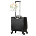 Vali doanh nhân nam 18inch bằng da, bánh xe xoay 360 độ phù hợp làm hành lý xách tay lên máy bay khi đi công tác, vali du lịch 18inch, vali kéo 18inch, vali da 18inch. 