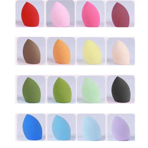 ฟองน้ำเกลี่ยรองพื้น ฟองน้ำแต่งหน้ารูปไข่พัฟ ฟองน้ำเกลี่ยรองพื้น ฟองน้ำไข่ 1ชิ้น นิ่มใช้ดี