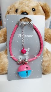 Vòng cổ chó mèo vòng cổ da chuông lớn