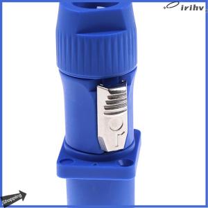 【jianzhanqinl】 2 cái bộ powercon âm thanh 3P loại một nac3fca + NAC3MPA-1 Chassis cắm Bảng điều chỉnh kết nối