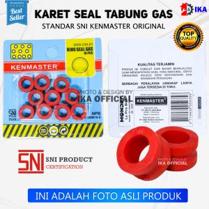 Kenmaster Karet Seal 10 pc Karet Gas 10 pcs Kenmaster Ring Seal Gas Karet Tabung Gas LPG / Seal Karet Tabung Gas Elpiji / Seal Rubber