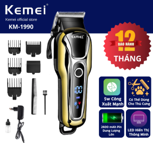 Tông đơ cắt tóc kiêm cạo râu tỉa lông mũi 3 trong 1 chính hãng Kemei 1407