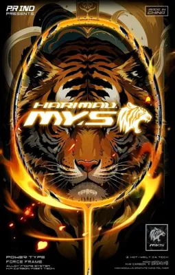P.R IND HARIMAU MALAYSIA BADMINTON 💗 BUY & GET 3 FREE GRIP 💗
