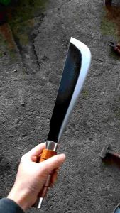 Dao YẾM dao bếp chặt xương chặt cây chặt củi chất thép nhíp ôtô chuẩn sắc bén