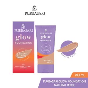 Purbasari Glow Foundation With Passion Fruit Extract UV Filter