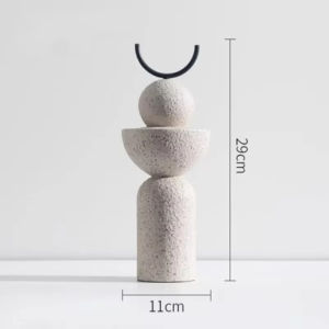 Modern simple rock resin statue crafts home living room TV cabinet porch desktop window decorations housewarming gift