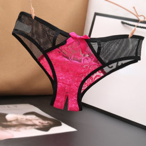 กางเกงชั้นในเซ็กซี่ลูกไม้กางเกงเปิดเป้ากางเกงเอวต่ำกางเกงชุดชั้นในจีสตริงกางเกงชั้นในเซ็กซี่ T Hongs