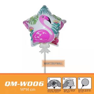 🇲🇾 1pcs 5 inch Press Auto Self Inflate Balloon Emoji I Love You Heart Shape Happy Birthday Belon Kembang Sendiri 自爆气球