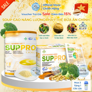 [NSF1111 Giảm 111K] Suppro Gold Bữa Ăn Chính - Lon 800gr & Hộp 12 Gói Chuyên Biệt Cho Người Bệnh Mới Ốm Dậy Ung Thư