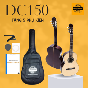 Đàn guitar classic DC150 Duy Guitar Store solid top back and side rosewwood