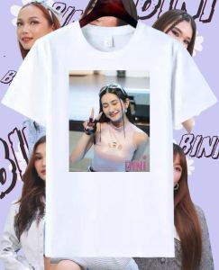 BINI SHEENA DESIGNED SHIRT FOR KIDS (0-12 YEARS OLD) WHITE SHIRT /COTTON SPANDEX/A4 SIZE
