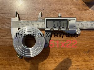 ⚡️FREESHIP⚡️ tiêu tiện nhôm bóng giảm thanh CHO PÔ LON 51mm x 22mm