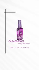 casablanca parfum ( classic 50 ml ) body mist cologne