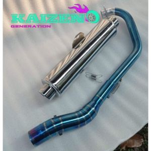 Knalpot AR bluemoon  Vixion R15 Fu sonic jupiter mx 135 mx king verza byson gsx