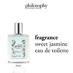 philosophy amazing grace jasmine eau de toilette 60ml (with jasmine bergamot & musk) |warm floral perfume for women | fragrance for her
