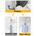 MonQiQi ปืนกาว ปืนยิงกาวร้อน 80W  เหมาะกับกาวแท่งขนาด 7mm ของใช้จำเป็นแฮนด์เมด  อันฉนวนกันความร้อนและป้องกันการลวก ติดแน่นHot Melt Glue Gun🔥แถมแท่. 