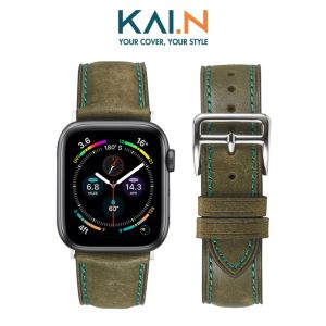 Dây Đeo Da Dành Cho Apple Watch Ultra / Apple Watch Series 1-8/SE/SE 2022 Kai.N_Genuine Leather - Hàng Chính Hãng