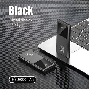 LENTIVEN Powerbank 20000mah Mini Fast Charging Dual Output Dual Input Tipe C Micro BHK10