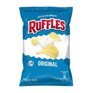 Ruffles Original Potato Chips Snacks 170G