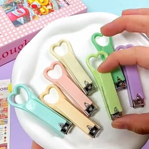 Cartoon Cute Stainless Steel Mini Nail Clippers Finger Scissors COD