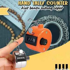 Hand Tally Counter / Alat Hitung Cepat / Alat Hitung Manual / 4 Digits