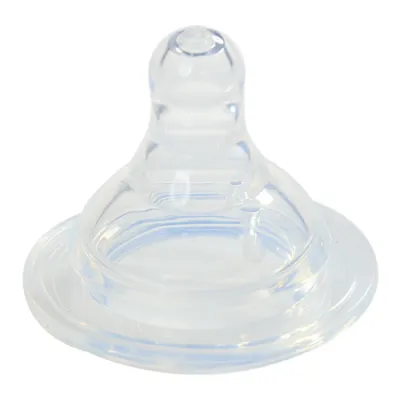 Child Care 100% Liquid Silicone Wide Neck Nipple