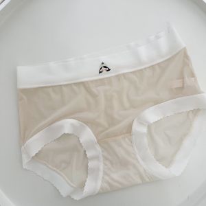 【DeLight】 Super Thin Underwear Women Underpants Fast Dry Light Under Pants 薄如蝉翼少女感春夏飘飞草莓女孩冰丝裸感女士内裤轻无感速干