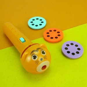 Mainan Senter Lampu Proyektor Gambar Kartun | Fun Flashlight | Mainan Edukasi Anak