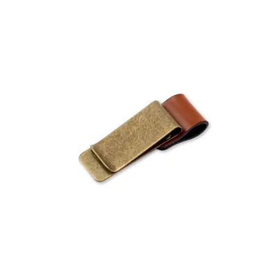 MINOA Loose Leaf Retro Pencil Holder Notebook Paper Folder Stainless Steel Bookmark Office Supplies Pencil Clip Pen Loop Memo Clip Pen Holder