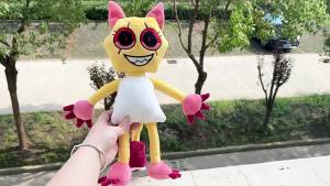 Dandys World Plush Toy Horror Game Dandys World Goob Pebble Plushie Cute Anime Stuffed Soft Pillow Home Decor Doll Gift