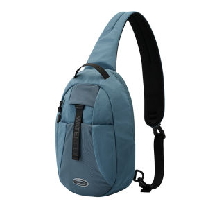 WATERFLY Small Crossbody Sling Backpack RFID Protected Blocking Anti Theft Sling Chest Bag Travel Shoulder Causal Daypack for women and man running Jogger