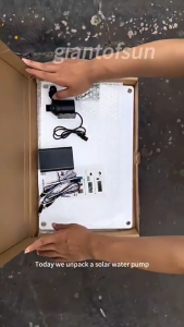 หัวปั๊มน้ำพลังงานแสงอาทิตย์100W แผงโซล่าเสียงรบกวนต่ำอุปกรณ์เสริมสำหรับบ่อปลาน้ำตกไฮโดรโปนิกส์ใช้งานได้จริง