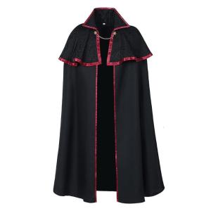 Medieval Cloak Halloween Cloak Long Cape Vampires Cape Halloween Costumes Cape for Witch Cosplay Carnivals