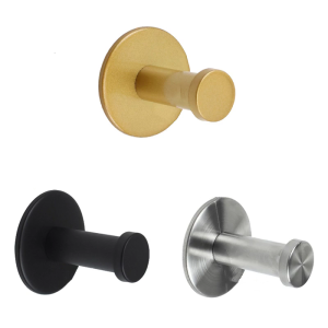 4 cái móc đơn treo tường Móc áo khoác Giá treo khăn phòng tắm tủ quần áo tủ quần áo móc treo tường móc móc quần áo cho thú cưng tường