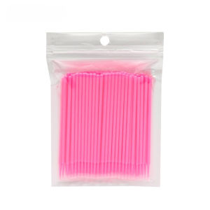 Eyelash Extension Microbrush Bulu Mata Cleaning Lash Glue Applicators Makeup Microbrush Eyelash Tool