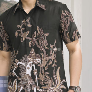 Jayabaya Batik Werkudara: Kemeja Batik Pria Lengan Pendek