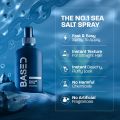 Sea Salt Spray, Natural Finish Sea Salt Spray for Hair, Volumizes & Texturizes, Infused with Kelp & Vitamin B5, Light & Non-Greasy, Paraben, Sulfate, Phthalate Free, 6.8 oz (Pack of 1). 