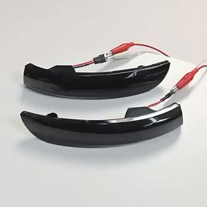 2pc Blue Yellow Dynamic Blinker For Ford  Kuga Escape C520 2013-2018 LED Turn Signal Light Mirror Indicator Arrow