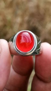 Natural Akik Darah Red Baron Carnelian