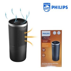 Máy khử mùi lọc không khí dạng cốc trên xe ô tô  Thương hiệu Philips S3601 (GP3601）- BẢO HÀNH 12 THÁNG