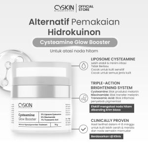 CYSKIN Cysteamine Glow Booster | cream anti flek 15 gr