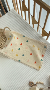 Trớ cho bé vải phẳng gối khăn mồ hôi thoáng khí giẻ lau vải phim hoạt hình chảy nước dãi BIB cao hấp thụ trẻ mới biết đi mọc răng Bib