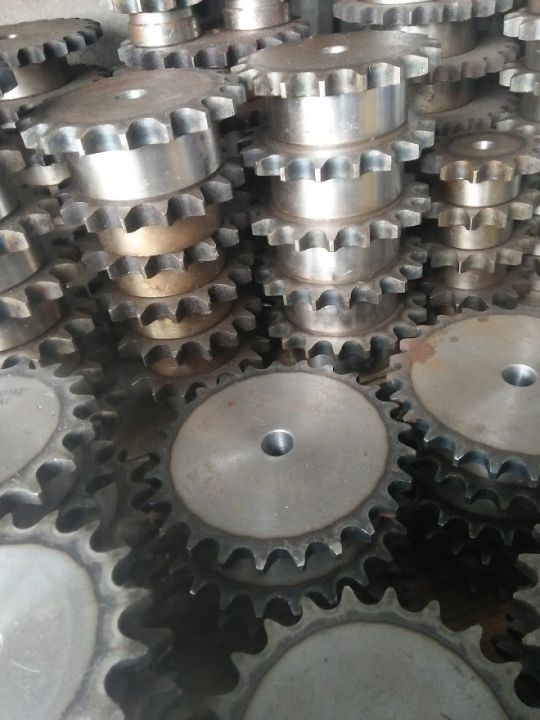 Nhông đơn có gù 50B 10 răng đến 21 răng Bánh răng xích , nhông xích , đĩa xích