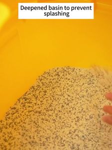 Cat Litter Box Large With Scooper Fully Enclosed Cat Toilet Anti Spill Cat Poop Box