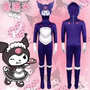 Cross-border Sanrio Melody fantasy magic cosplay costume anime cos onesie Kuromi Kuromi gift
